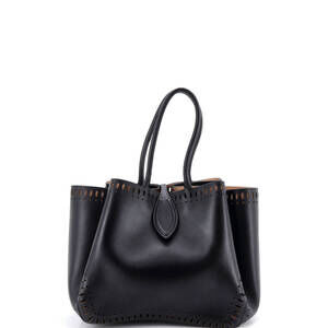Alaia 25 Angele Tote Laser Cut Leather